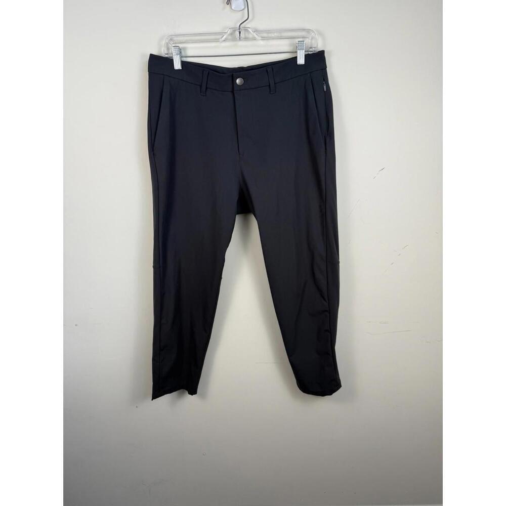 Lululemon Commission‎ Pant Slim Gray Warpstreme Straight Leg 34x27
